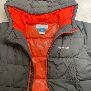 Columbia puff jacket boys